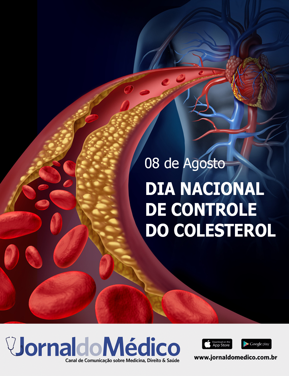 Agosto 08 Dia Nacional De Combate Ao Colesterol01 Jornal Do Médico® 7057