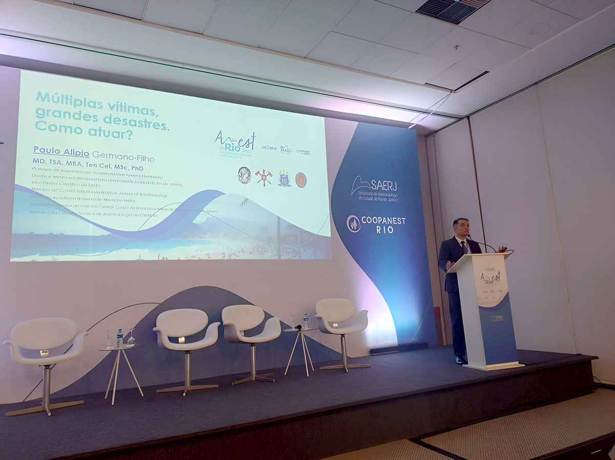 Dr. Paulo Alípio no Anest In Rio 2025
