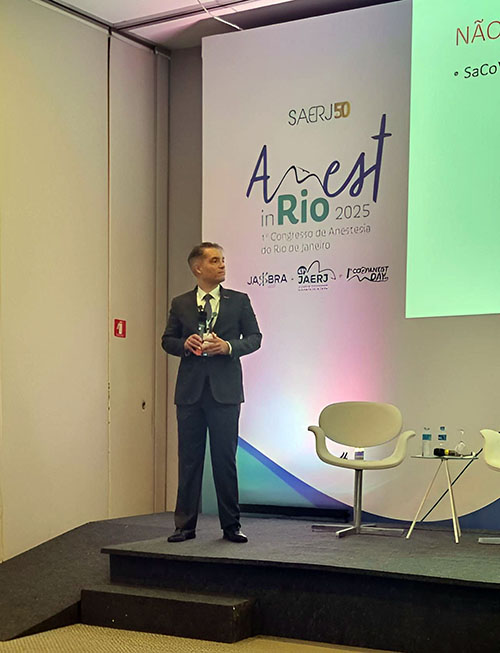 Dr. Paulo Alípio no Anest In Rio 2025