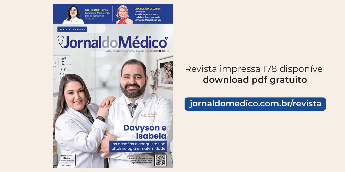 Revista Jornal do Médico Destaca Oftalmologia e Maternidade em Nova Edição Impressa