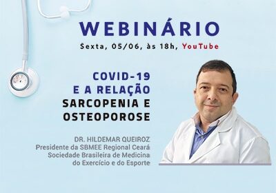 Webinário sarcopenia, osteoporose e COVID-19