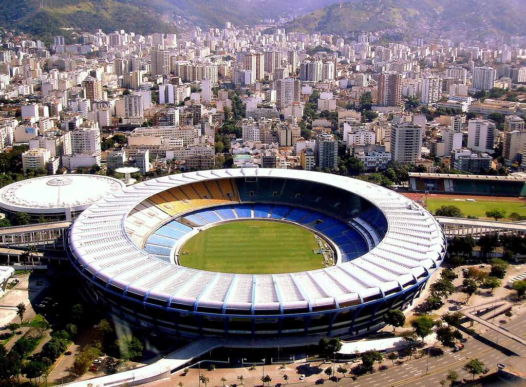 Estádio do Maracanã em Rio de Janeiro