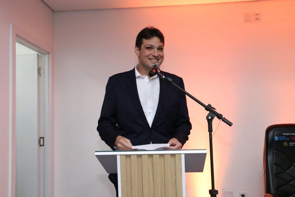 Dr. Vinícius Belchior Linhares, presidente da Federação das Misericórdias e Entidades Filantrópicas do Ceará (FEMICE)