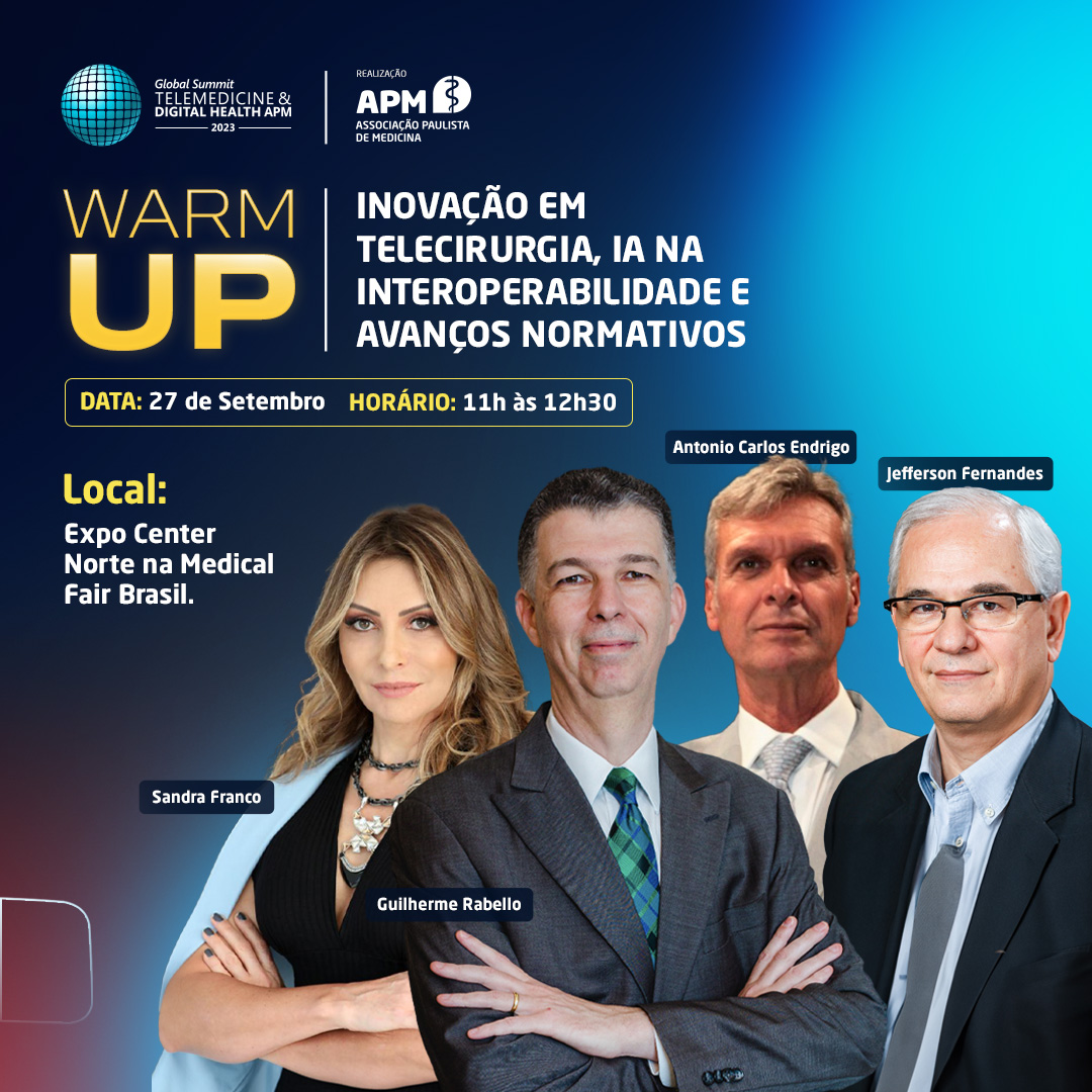 Global Summit APM realiza Warm Up na Medical Fair Brasil 2023 em