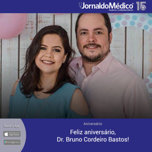 Dr. Bruno Cordeiro Bastos com a esposa Laís, que aguarda para os próximos dias a chegada da Lara - Primeira filha do casal.