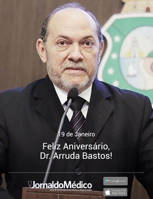 Feliz Aniversário Dr Arruda Bastos Jornal Do Médico® 0208