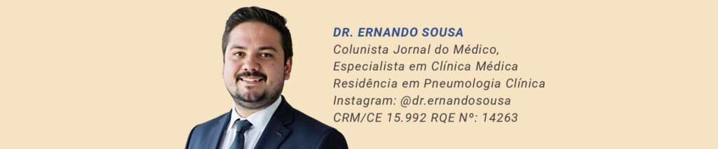 Dr. Ernando Sousa, colunista Jornal do Médico
