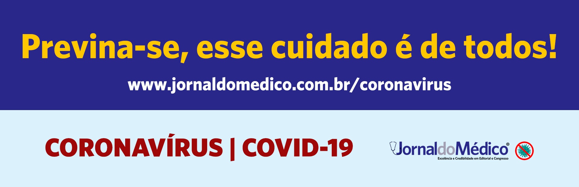 coronavírus Jornal do Médico®